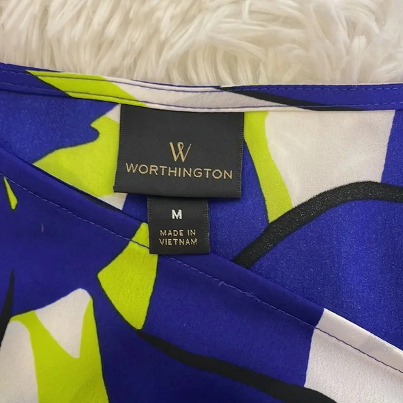 Worthington Sleeveless Blouse - Picture 4 of 8